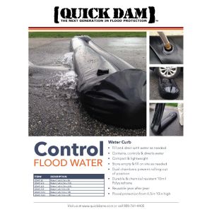 WATER CURB 10"x10'